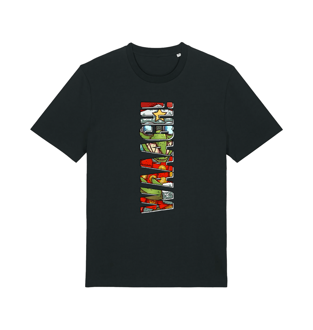 Black Printed T-shirt